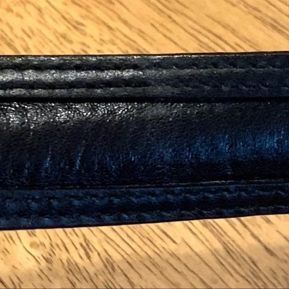 Brighton‎ Black Leather Belt 44